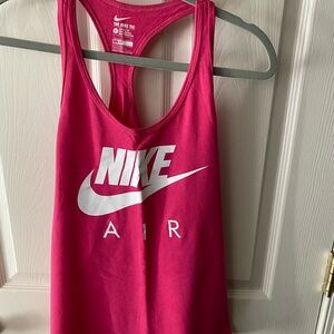Pink Nike Racerback Tank Size: L